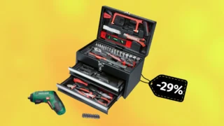 Parkside kufr s&nbsp;nářadím a&nbsp;aku šroubovákem je nejlevnější za poslední rok: Nepropásněte slevu 29&nbsp;%&nbsp;a&nbsp;dopravu zdarma