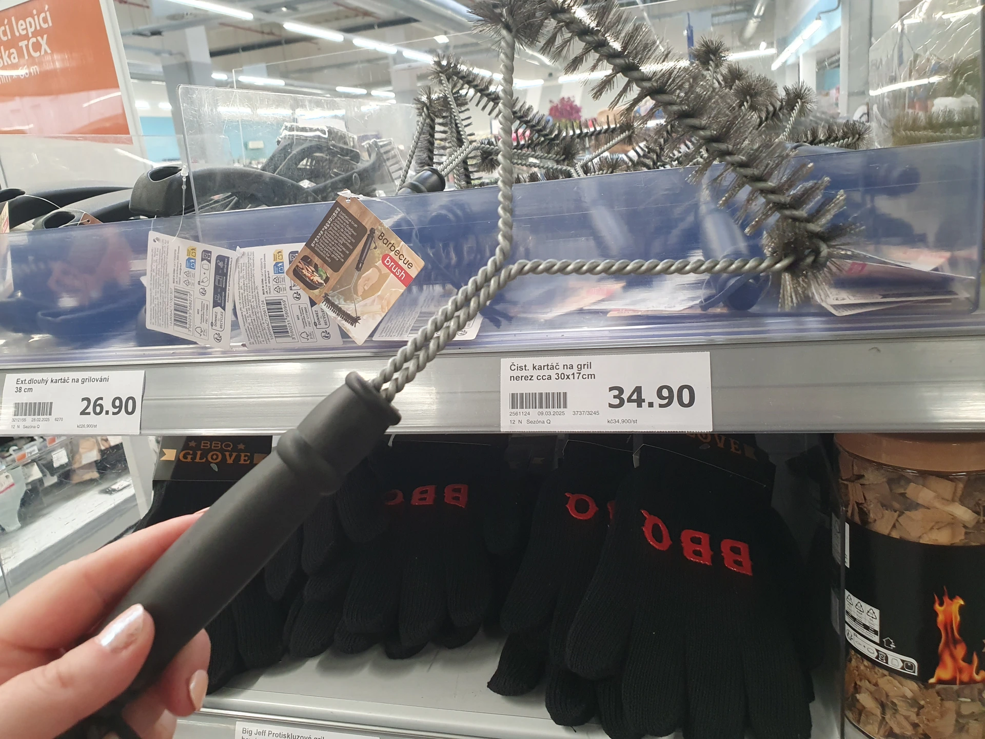 Kulatý kartáč na gril