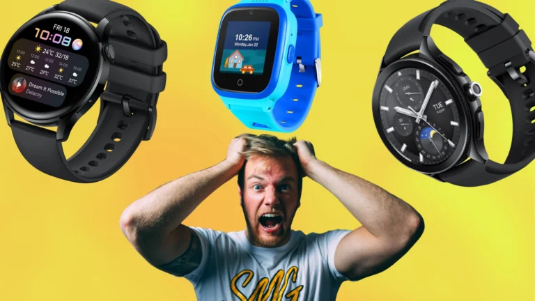 Nejhorší chytré hodinky dle uživatelů do května 2025: Kritika nešetří výdrž Xiaomi Watch 2 Pro ani nepřesnou GPS hodinek Niceboy