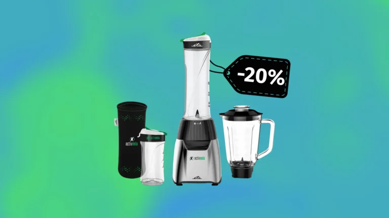 Sleva dne: Kompaktní stolní mixér ETA ActivMix Premium seženete v&nbsp;aplikaci o&nbsp;20&nbsp;%&nbsp;levněji