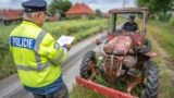 Koupili jste si traktůrek na sekání trávy? Policejní kontrola odhalila 100&nbsp;%&nbsp;řidičů bez patřičného řidičáku