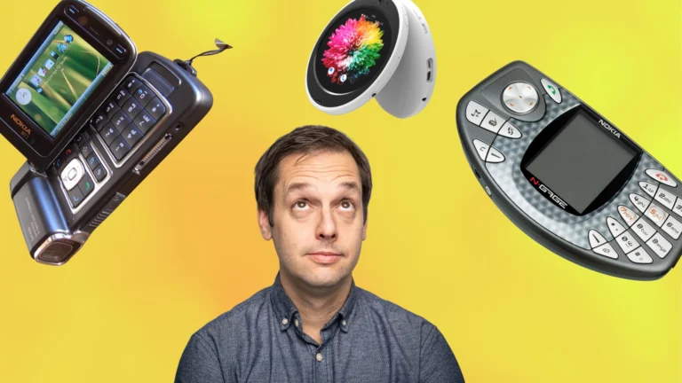 Nejdivnější mobily historie: Kruhový smartphone, neuvěřitelné kousky od Nokie a&nbsp;miniatura Palm Phone