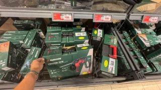 Ověřila jsem dostupnost akční nabídky Parkside: Produkty na prodejně odpovídají, baterie stále chybí