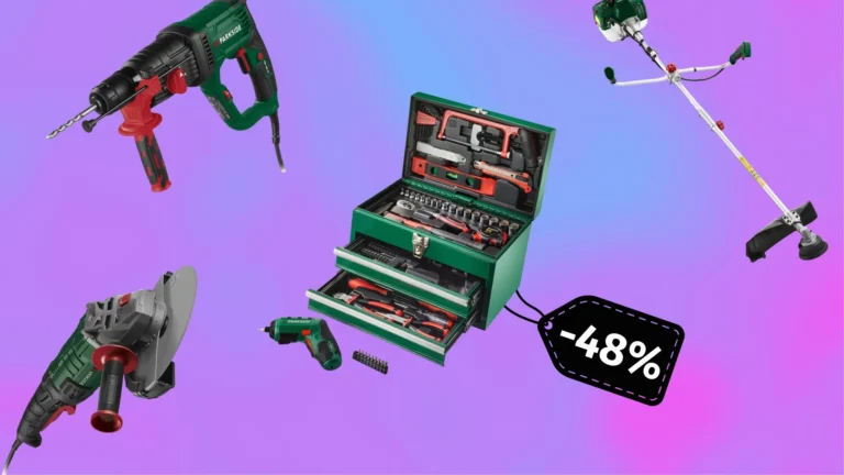 Parkside kufr s&nbsp;nářadím se slevou 48&nbsp;%&nbsp;a&nbsp;další akční zboží do dílny a&nbsp;na zahradu