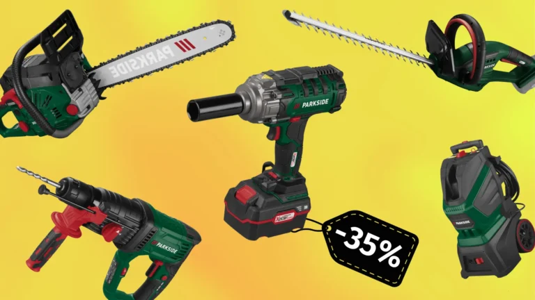 Nejlepší slevy Parkside: Aku rázový utahovák se slevou 35&nbsp;%&nbsp;a&nbsp;další nářadí za výhodné ceny