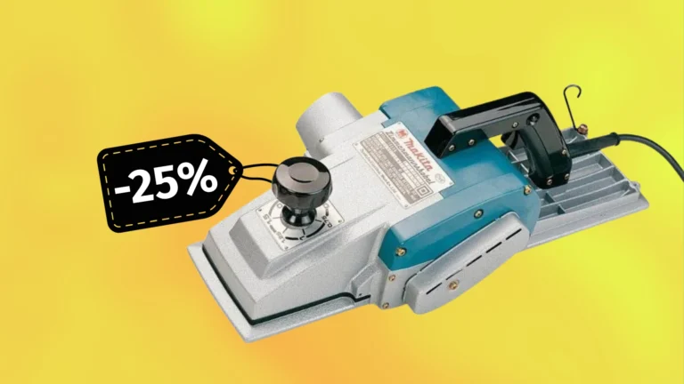 Sleva dne: Velkoplošný hoblík Makita je nyní o&nbsp;25&nbsp;%&nbsp;levnější