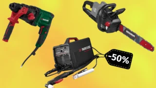 Lidl zlevnil nářadí Parkside až o&nbsp;50&nbsp;%: Aku řetězová pila, plazmová řezačka i&nbsp;elektrické kladivo 