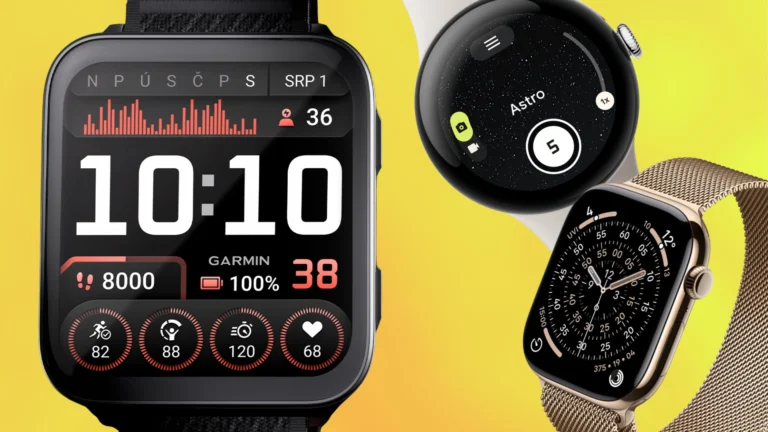 Nejlepší chytré hodinky podle zahraničních testů: Vede Google a&nbsp;Garmin, nadchly i&nbsp;Apple Watch 11