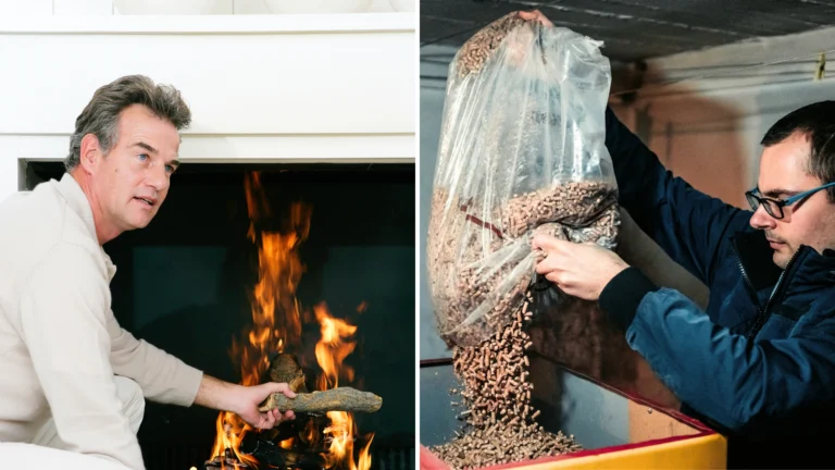 Petr topí dřevem, Martin peletami: Jeden ušetří 16&nbsp;500&nbsp;Kč&nbsp;ročně, druhý má pohodlí