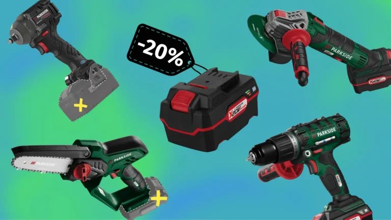 Exkluzivní sleva 20&nbsp;%&nbsp;na Parkside: V&nbsp;nabídce je vybavení do dílny a&nbsp;na zahradu