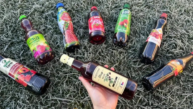 Připravuji test 8 malinových sirupů: Rozdíly ve složení jsou obrovské, podíl ovoce taky