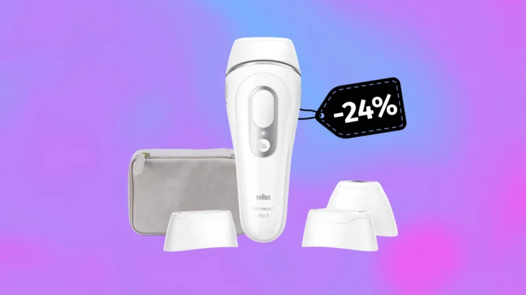Sleva dne: Pořiďte IPL epilátor Braun o&nbsp;24&nbsp;%&nbsp;levněji, navíc získáte cashback 1&nbsp;000&nbsp;Kč