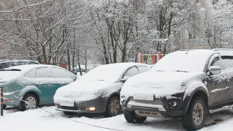 Auto od sněhu a&nbsp;pokuta: Hrozí vám až 10&nbsp;000&nbsp;Kč, pozor na sněhovou čepici a&nbsp;jasný problém s&nbsp;SPZ