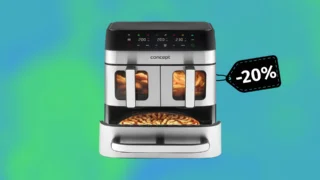 Sleva dne: O&nbsp;20&nbsp;%&nbsp;levnější horkovzdušná fritéza Concept připraví i&nbsp;pizzu