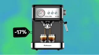 Sleva dne: Kávovar Rohnson na mletou kávu i kapsle teď stojí o 17 % méně