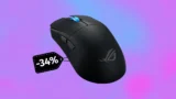 Sleva dne: Ultralehká herní myš ASUS je nyní o 34 % levnější