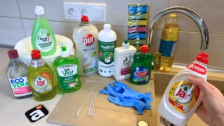 Test 9 prostředků na nádobí (2026): Nejdražší Jar utrpěl porážku, na 2. místě je ekologická alternativa