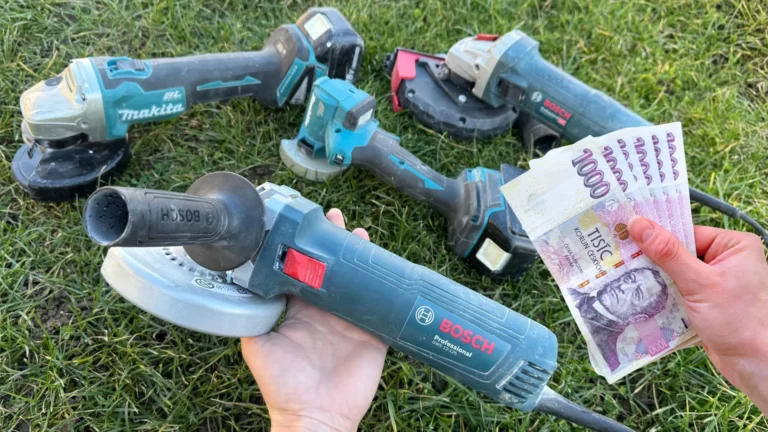 12 nejoblíbenějších úhlových brusek: Dominuje Makita a&nbsp;Bosch, levné brusky za 400&nbsp;Kč&nbsp;nikdo nechce