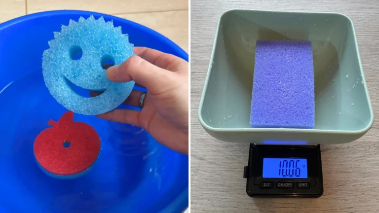 Nejlevnější vs. nejdražší houbičky na nádobí (Test 2026): Cena se liší o&nbsp;97&nbsp;Kč&nbsp;– i&nbsp;levná houbička má svůj účel