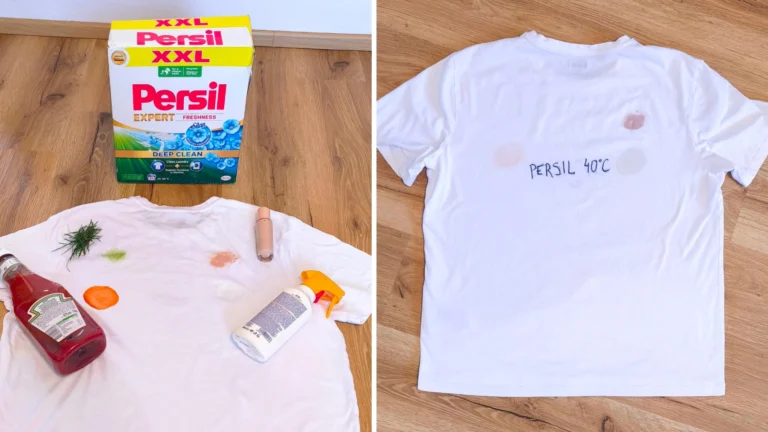 Testujeme praní na různé teploty: 40&nbsp;°C&nbsp;je zlatý střed, ve skvrnách ale zásadní rozdíly nebyly