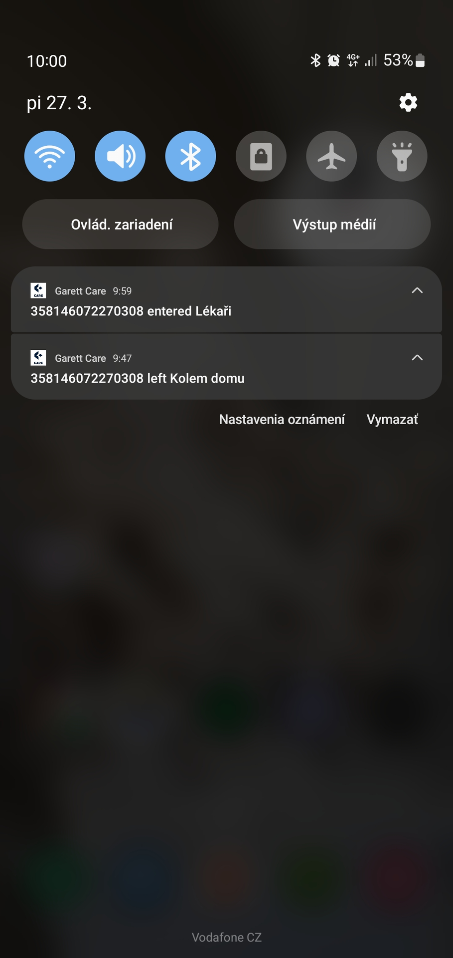 Spolehlivé notifikace