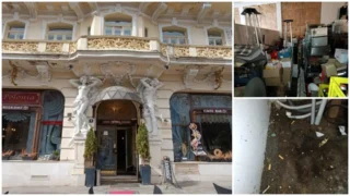 Inspektoři uzavřeli část restaurace v&nbsp;Mariánských Lázních: Mezi potravinami ležely pneumatiky a&nbsp;zednické nářadí