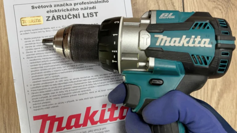 Reklamovala jsem profi Makitu po 1 roce (2026): Češi se servisu bojí, přitom mi vyměnili celou převodovku