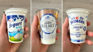 Nejhorší bílé jogurty (Test): Propadl Albert, slabé byly i&nbsp;další levné privátní značky