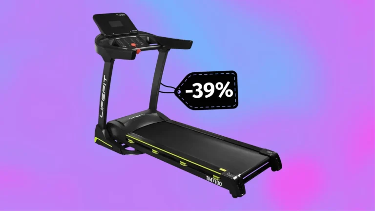 Sleva dne: Běžecký pás Lifefit s&nbsp;praktickou skládací konstrukcí teď můžete mít o&nbsp;39&nbsp;%&nbsp;levněji