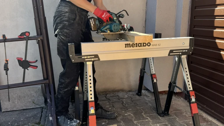 Koupila jsem nejprodávanější pracovní kozy Metabo za 3&nbsp;200&nbsp;Kč: K&nbsp;levným už se nevrátím (Recenze a&nbsp;test)