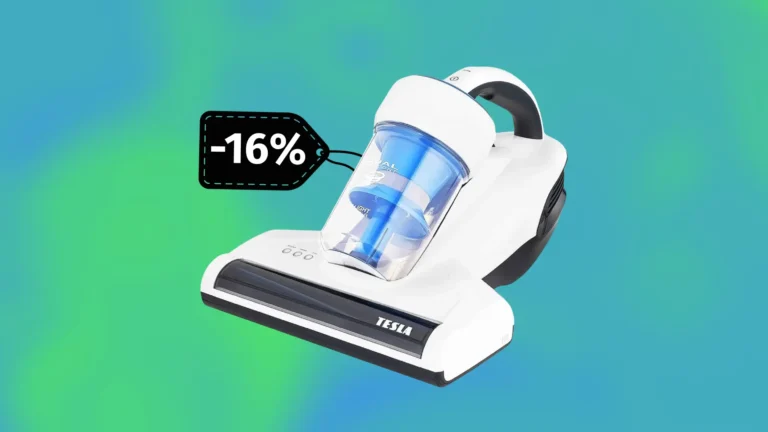 Sleva dne: Ruční vysavač TESLA s&nbsp;ultrafialovým světlem pro hygienický úklid teď stojí o&nbsp;16&nbsp;%&nbsp;méně