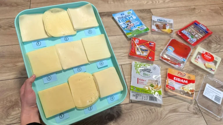 Test 9 plátkových eidamů 2026: Vítězí bio sýry od Polabských mlékáren, sýr od Madety propadl