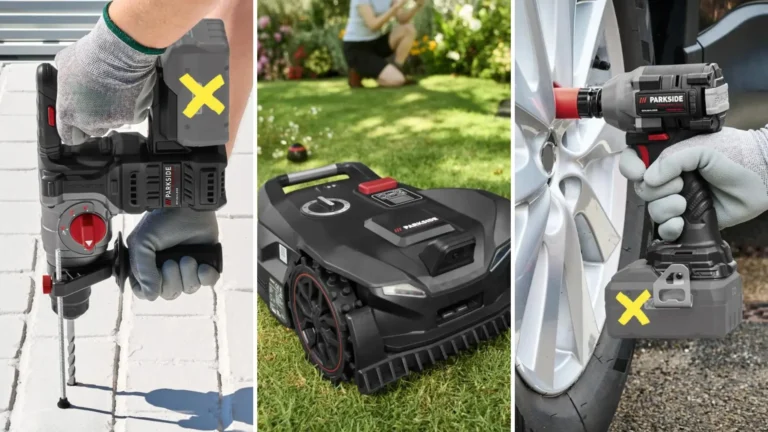 Prošla jsem akce Parkside v&nbsp;Lidlu pro tento týden: Robotická sekačka bez kabelu a&nbsp;rázák za polovinu ceny