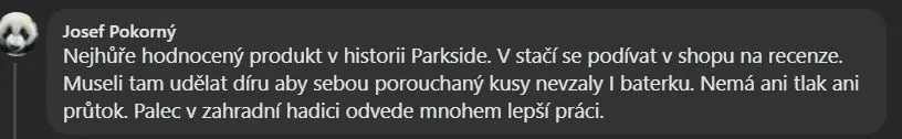 Recenze od zákazníka