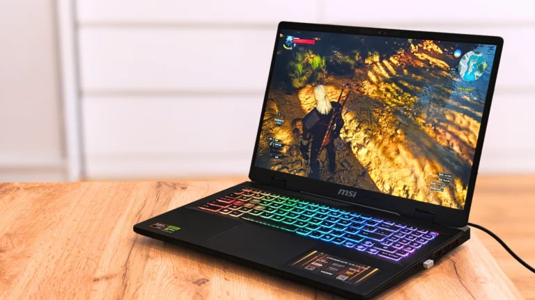 3 týdny s&nbsp;herním notebookem MSI Crosshair A16&nbsp;HX D8W (Test): Dostupné herní železo, které nestojí příliš
