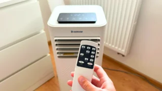 Testovala jsem mobilní klimatizaci AERIUM P9000&nbsp;(Test 2026): Tichý chod pracuje na výbornou, potěšil solidní výkon