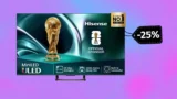 Alza megaúlovek: Špičková 4K televize 55″ Hisense 55U7Q s&nbsp;Mini-LED nyní za bezkonkurenční cenu