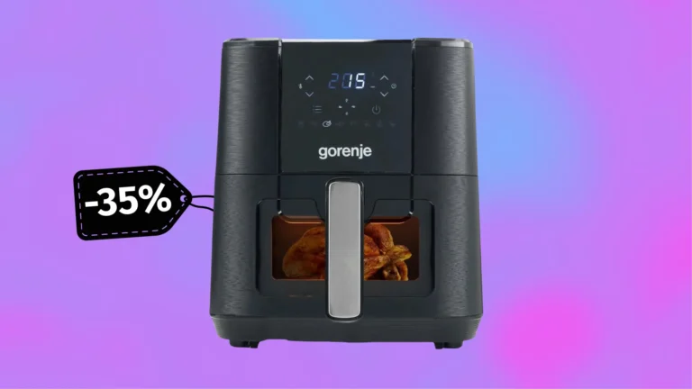 Sleva dne: Horkovzdušná fritéza Gorenje je teď o&nbsp;35&nbsp;%&nbsp;levnější, koupíte ji na Alze se slevovým kódem