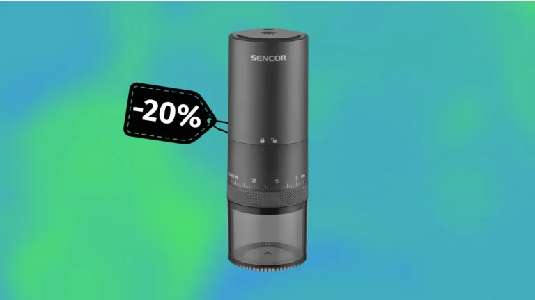 Sleva dne: Bezdrátový mlýnek na kávu Sencor SCG 4000BK je nyní o&nbsp;20&nbsp;%&nbsp;levnější