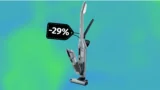 Sleva dne: Tyčový vysavač Bosch Flexxo je nyní o&nbsp;29&nbsp;%&nbsp;levnější, koupíte ho v&nbsp;Planeu se slevovým kódem