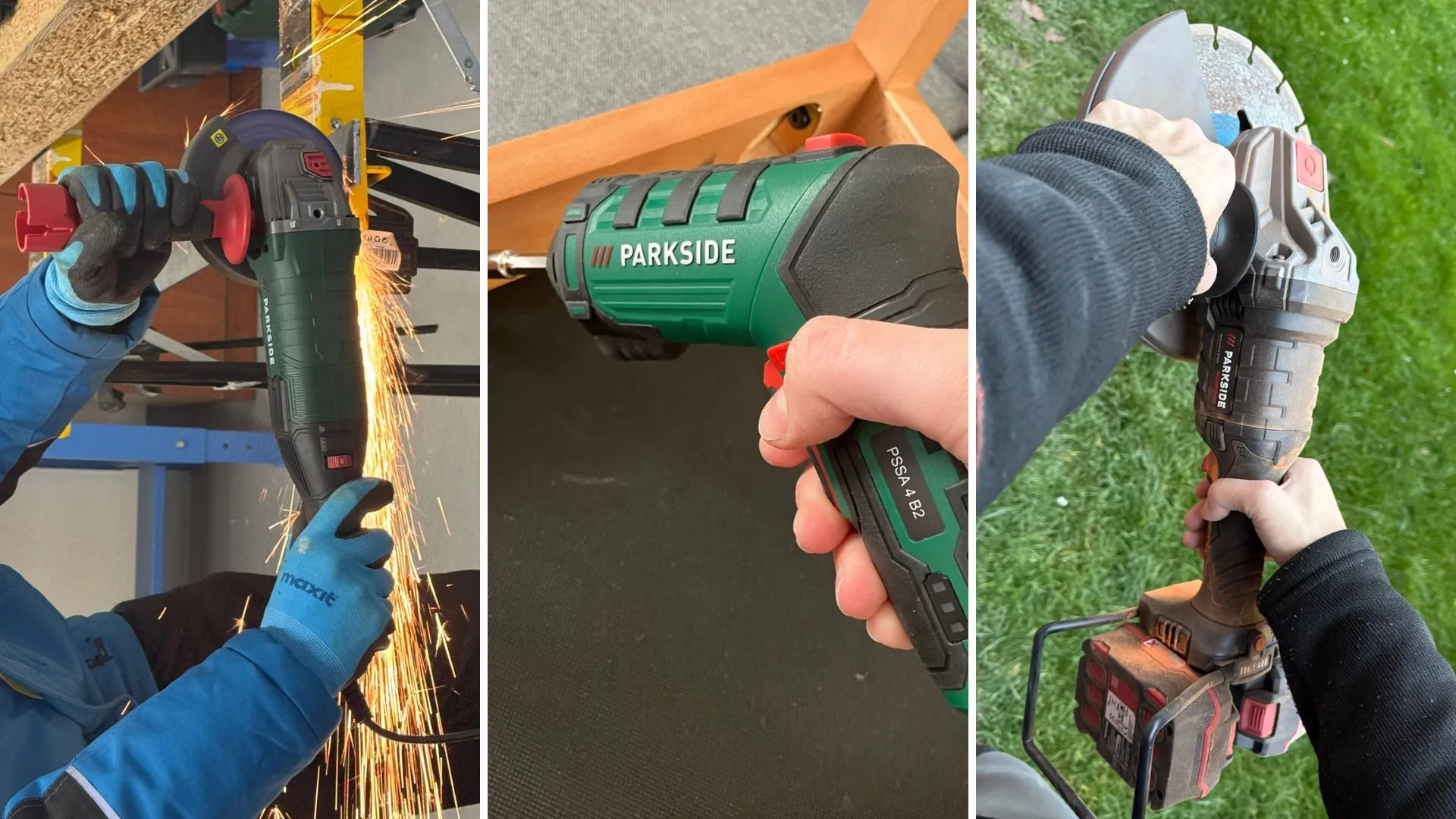 Tři zajímavé Parkside slevy: Aku bruska Performance -53&nbsp;%&nbsp;a&nbsp;kompletní sada za cenu baterie