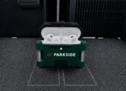 Kutil vytiskl na 3D tiskárně obaly na AirPods v&nbsp;designu Parkside, fanoušky značky nadchl