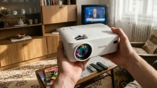 Lidé i&nbsp;média řeší slevu z&nbsp;Lidlu: Projektor Philips tam zlevnil o&nbsp;41&nbsp;%. Češi tím chtějí nahradit TV, srovnali jsme ho s&nbsp;konkurencí