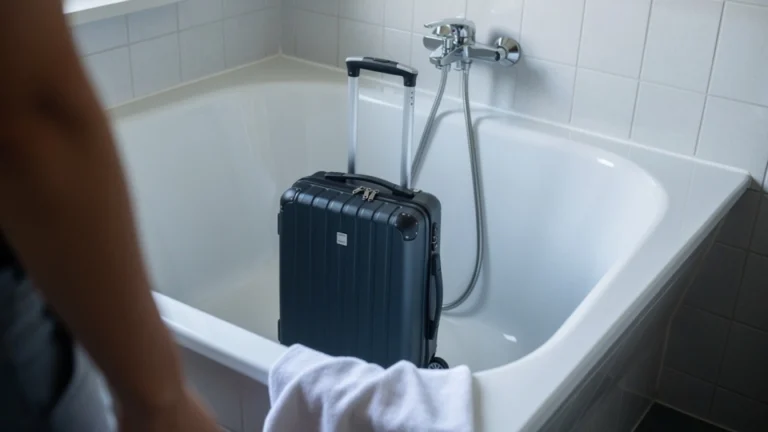 Na sítích se šíří „trik“ s&nbsp;kufrem do vany na hotelu. Má jít o&nbsp;ochranu před štěnicemi, lepší je zkontrolovat pokoj