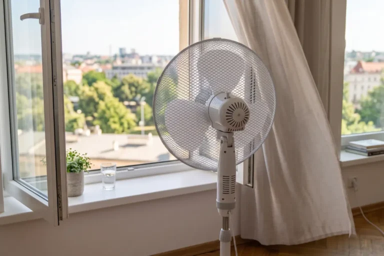 Zkusila jsem trik s&nbsp;větrákem z&nbsp;internetu (2026): Byt vyvětrá skvěle, ale v&nbsp;horku vás nespasí