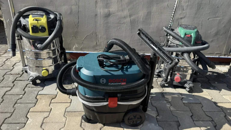 Bosch vs. Parkside po půl roce (Test 2026): Za pohodlí a&nbsp;filtr si připlatíte, doma poslouží i&nbsp;Parkside