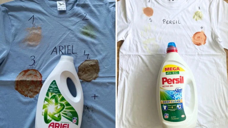 Test 5 pracích gelů Ariel a&nbsp;Persil (2026): Rozdíly mezi variantami jsou větší než mezi značkami. Češi kupují naslepo