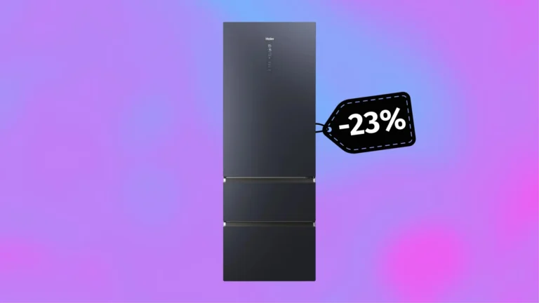 Sleva dne: Chladnička Haier HTW7720ENMB zlevnila o&nbsp;23&nbsp;%, potěší velkou kapacitou i&nbsp;chytrými funkcemi