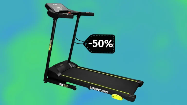 Sleva dne: Domácí běžecký pás Lifefit TM3150 zlevnil o&nbsp;50&nbsp;%, potěší skládací konstrukcí i&nbsp;přednastavenými programy