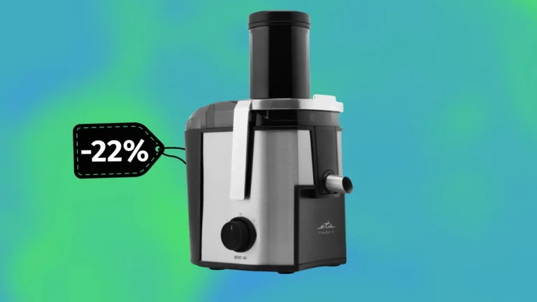 Sleva dne: Výkonný odšťavňovač ETA Fresher II koupíte o&nbsp;22&nbsp;%&nbsp;levněji, poradí si s&nbsp;ovocem i&nbsp;zeleninou